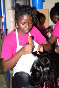Youth participating in a KYDG activity